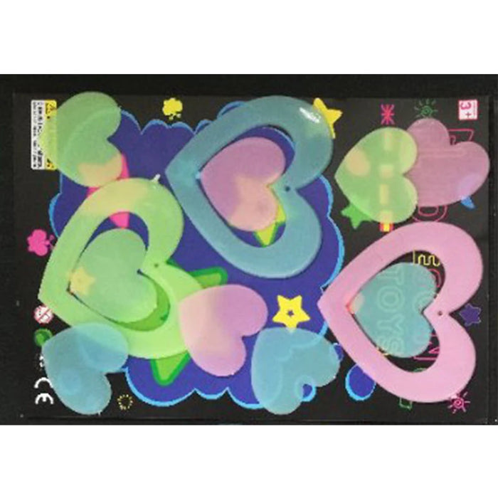 Luminous Cartoon butterfly Stars Wall Stickers for Kids room Bedroom Decor Glow in the dark Wall Decals Noctilucent Stickers