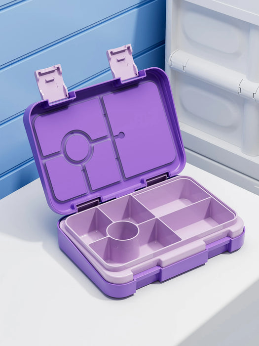 1100ml Cartoon Christmas Printed Lunch Box Microwavable Bento Box Interlayer Leakproof Storage Box Hermetic Containers Students