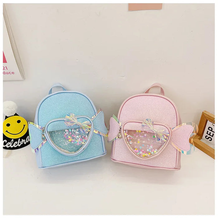 Children's PU Cartoon Bag Personalized Name Lightweight