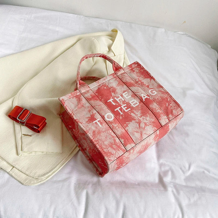 Large Canvas Tote Bag Shoulder Crossbody Bags for Women Handbag