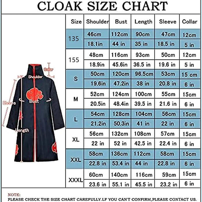 Adult Cloak Kids Robe, Unisex Men Cape Anime Cosplay Halloween Costume Jacket with Headband Ring for Women
