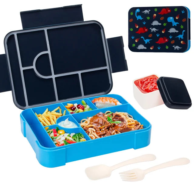1100ml Lunch Box Microwavable Bento Box Tritan Interlayer Leakproof Storage Box Hermetic Containers Students Adults School