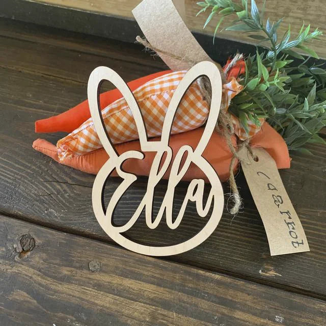 Personalized Easter Gift|Easter decoration personalized from wood| Easter pendant with name | Easter pendant |Easter basket