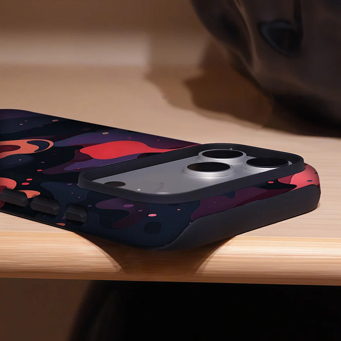 Nebula Blob Phone Case For Magnetic Phone Case For IPhone 18 17 16 15 14 13 Pro Max Plus Single Double-layer Tough Case