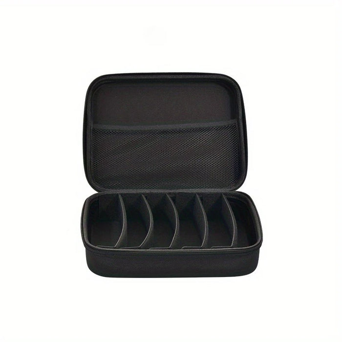6/7 Compartment Adjustable Glasses Storage Box | Portable Glasses Organizer and Travel Storage Rack Estuche Para Gafas