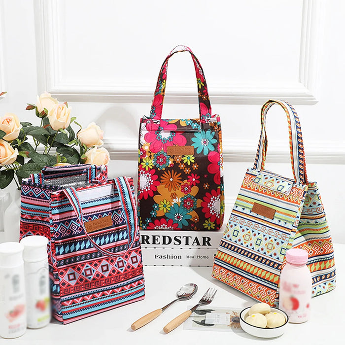 Unisex Fashion Insulated Lunch Bags Waterproof