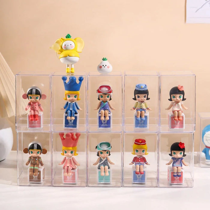 Acrylic Mystery Box Storage Display Frame Single Transparent Box Display Stand Case Dust Proof Toys Collectible Artcrafts Boxes
