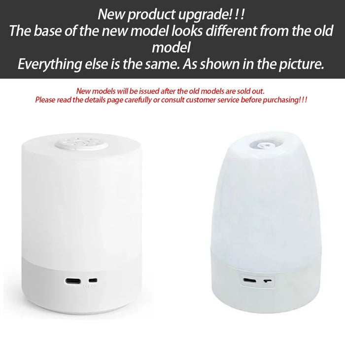 Touch Night Light Bedroom Table Lamp 3 Modes Dimming Rechargeable Night Lamp Ambient Light Soft Light Bedside Lamp For Kids Gift