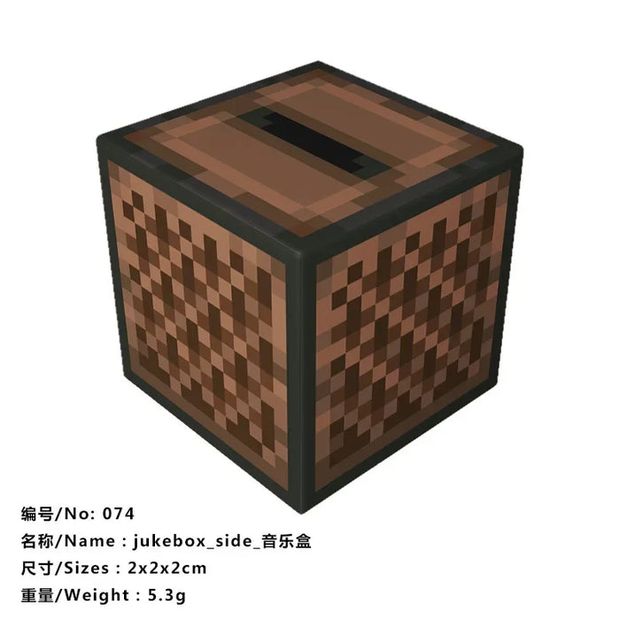 76 style my world Minecraftinglys mini-assembly diagram magnetic building blocks splicing mine magnet model building blocks toys