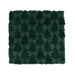 Green plush Christmas tree cushion cover