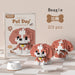 Beagle micro block figure, 213 pieces, with box art