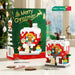 Red apple house micro block set, 194 pieces, with box