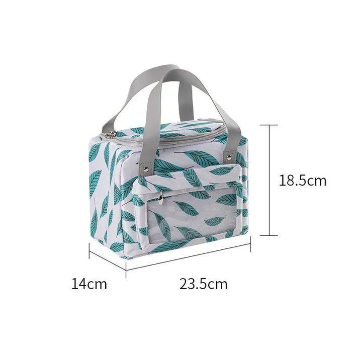 Portable Large-Capacity Insulated Oxford Cloth Lunch Bag