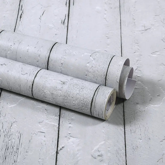Vinyl Self-adhesive Waterproof Wood Wallpapers Wall Stickers for Wall in Rolls Furniture Renovation Film Bedroom Home Decor PVC