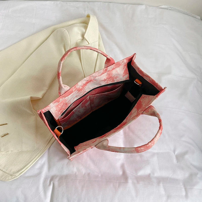 Large Canvas Tote Bag Shoulder Crossbody Bags for Women Handbag