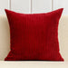 Burgundy corduroy cushion cover