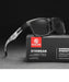 KDEAM polarized square sunglasses, mirror black lenses (C30)