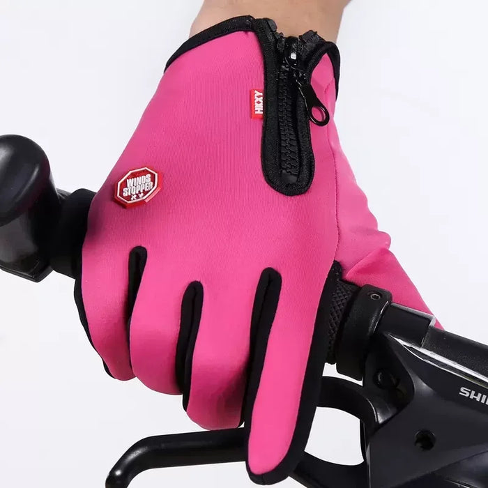 Waterproof Winter Gloves For Men Perfect with Touchscreen and Zipper