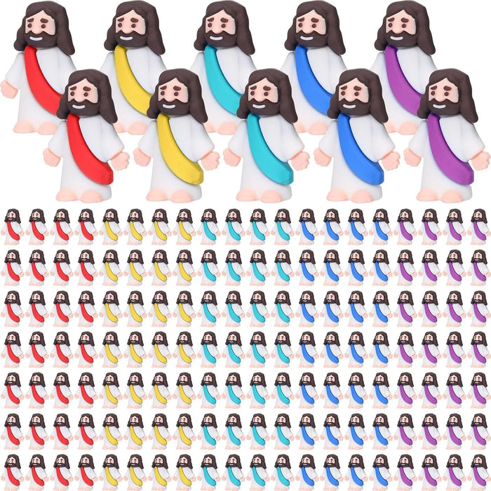 Easter Jesus Toys Easter Mini Jesus Figurines Decorative Multifunctional Party Favors Sunday School Craft Multiple specification