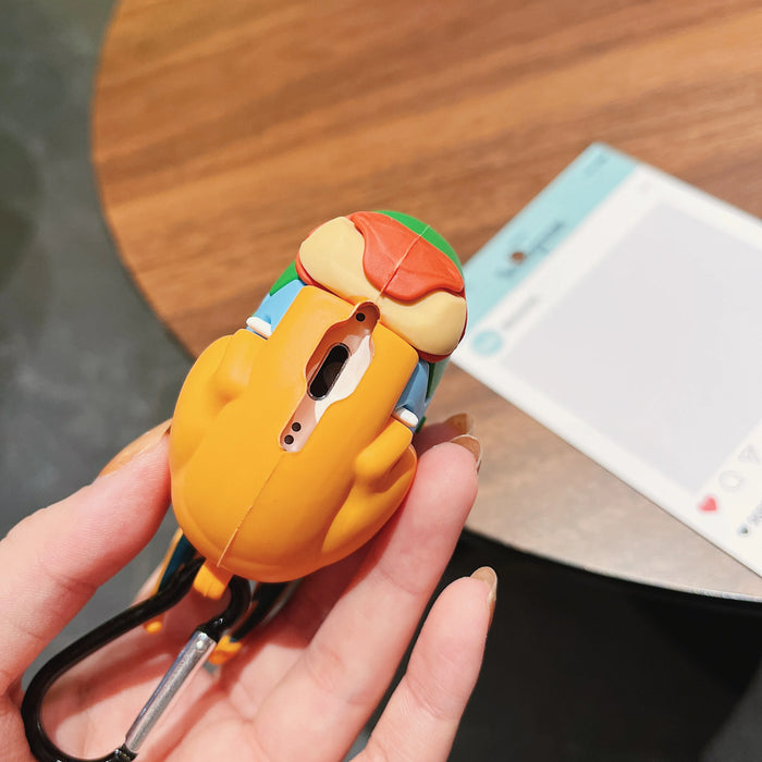 Cute Cartoon Silicone for AirPods Pro 2 Case Earphone Soft Shell for AirPods 4 3 2 1 Protective Protective Funda