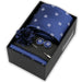 Men's tie gift set, style BBJ-56: tie, pocket square, cufflinks and pins in a gift box