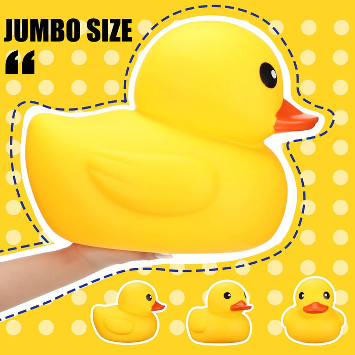 13 Inch Rubber Giant Ducks Floating Toy