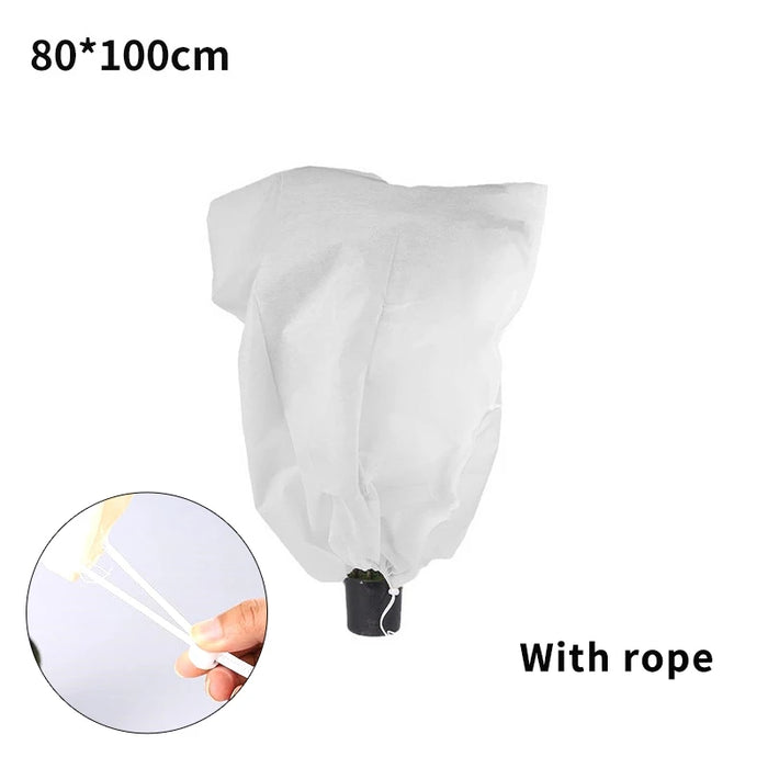 Non-woven Fabric Plant Protection Cover Fruit Protection Bag Winter Plant Coldproof Frost Prevention Mesh Plant Cover Antifreeze