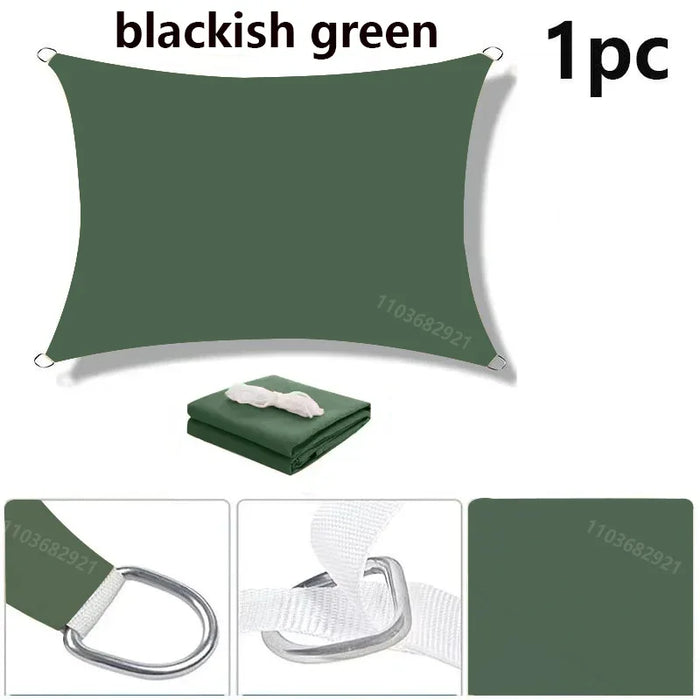 Awning waterproof sunshade sail outdoor terrace lawn beach garden carport backyard deck pavilion awning