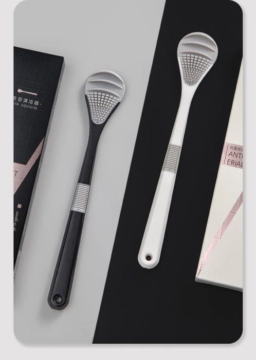 Tongue Cleaner Brush Reusable Oral Cleaning Scraper Oral Breath Multicolor Brush Care Tool Tongue Bad Hygiene Care Removal