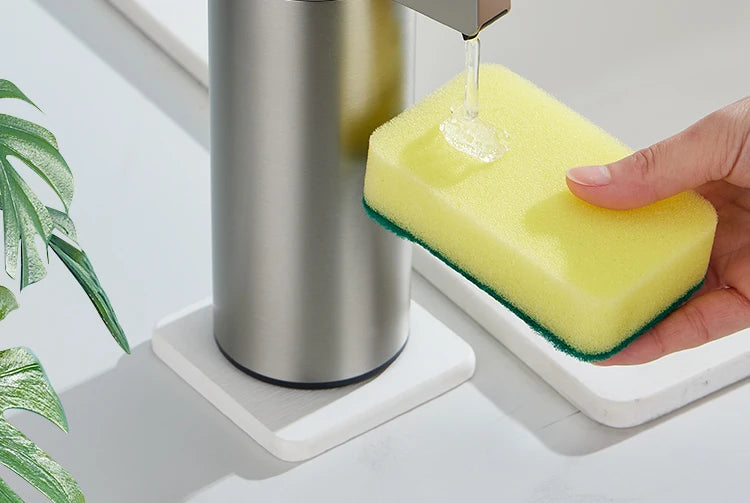 Kitchen Soap Machine Automatic Sensor Out of Hand Sanitizer Smart Electric Body Wash Soap Dispenser 304 Stainless Steel