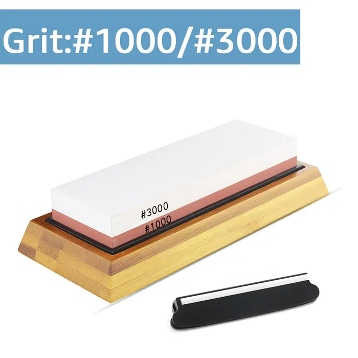 Sharpening Stone Knife Sharpener Professional Whetstone Dual Side Set Grinding Shapner Water Wetstone Kitchen Accessories Tools