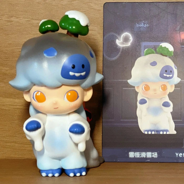 Dimmoo Is Not Allowed To Sleep Tonight. A Series Of Blind Boxes, Cute Surprise Boxes, Hand-made Creative Gift Ornaments.