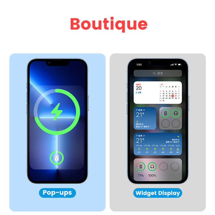 3 in 1 Magnetic Powerbank Wireless Fast Charger For iPhone AirPods  Apple Watch Portable Power bank External Auxiliary Battery