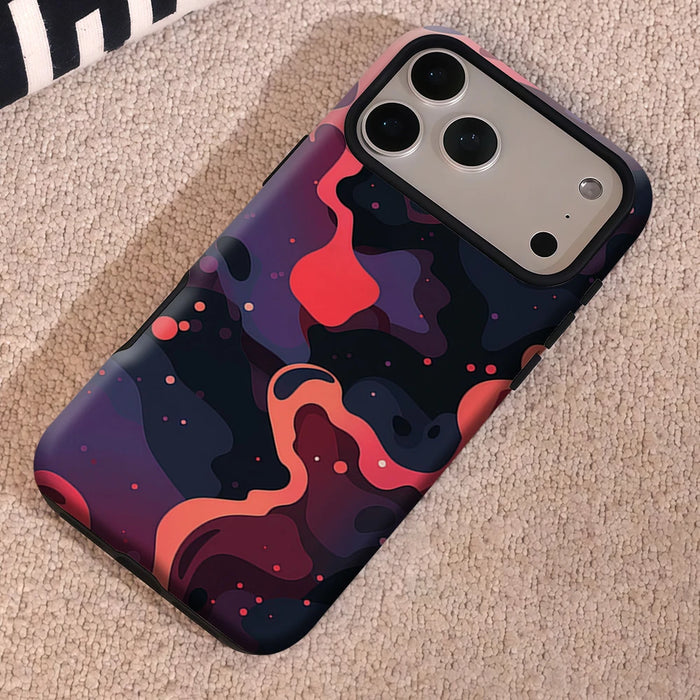 Nebula Blob Phone Case For Magnetic Phone Case For IPhone 18 17 16 15 14 13 Pro Max Plus Single Double-layer Tough Case