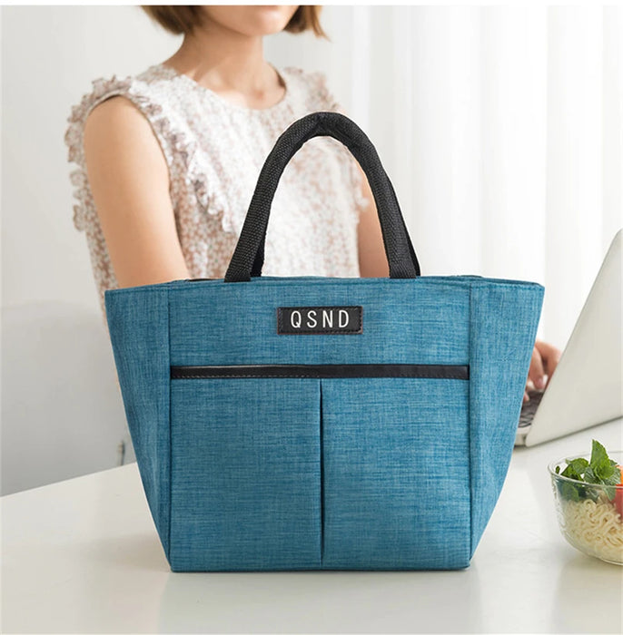 Portable Insulated Large Capacity Thermal Lunch Bag