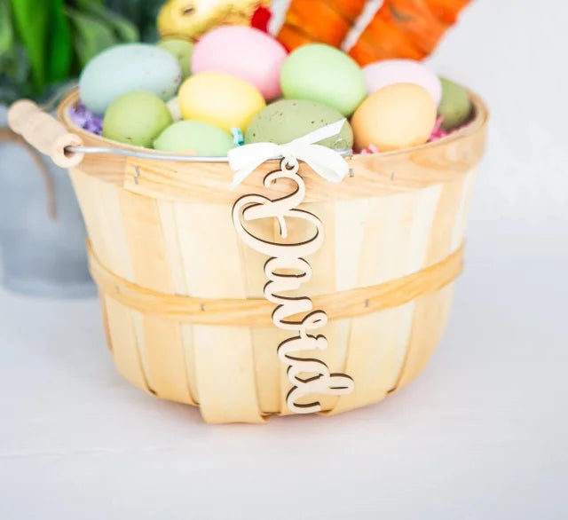 Personalized Easter Gift|Easter decoration personalized from wood| Easter pendant with name | Easter pendant |Easter basket