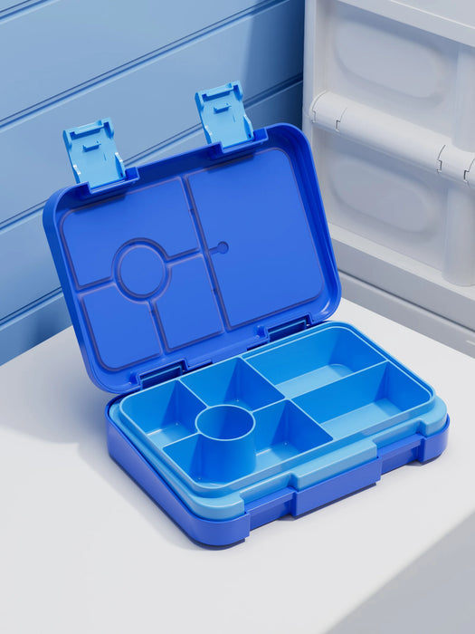 1100ml Cartoon Christmas Printed Lunch Box Microwavable Bento Box Interlayer Leakproof Storage Box Hermetic Containers Students
