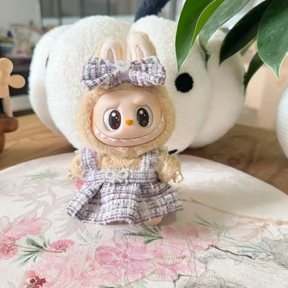 Labubu Doll Clothes Outfit Accessories For Korea Kpop Exo Labubu Idol V1 V2 Skirt sweater Clothing Gift
