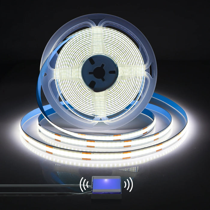 Makeup Mirror Backlight Lighting COB 5V USB LED Strip Penetrate Mirror Touch Sensor Switch Dimmable Bathroom Vanity Mirror Light
