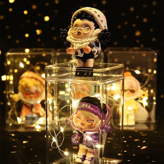 Acrylic Mystery Box Storage Display Frame Single Transparent Box Display Stand Case Dust Proof Toys Collectible Artcrafts Boxes