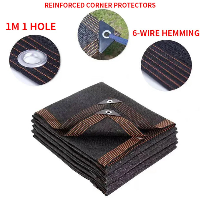 Beige  sunshade cloth sunshade durable sun protection shade mesh suitable for terrace plant greenhouse chicken coop porch