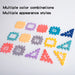 Window, wall and roof panel shapes in many colours