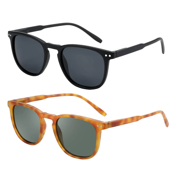 ZENOTTIC Fashion Polarized Sunglasses Men Women Brand Designer Retro Round Sun Glasses Vintage UV400 Goggles Shades