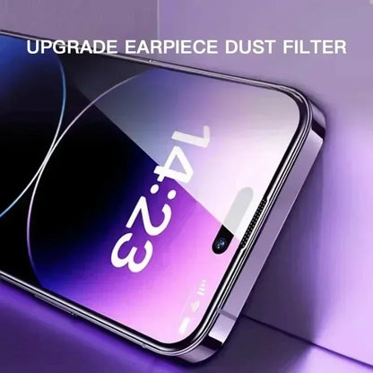 1-3Pcs 8K Dust free Installation Tempered Glass For iPhone 13 14 16 15 11 12 Pro Max 15 14 Plus X XR XS Privacy Screen Protector
