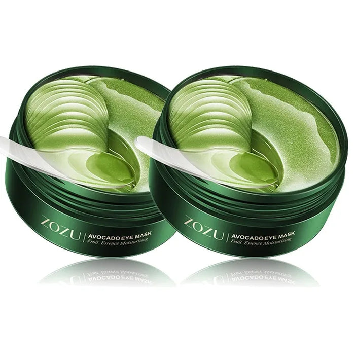 60pcs/120pcs Avocado Golden Collagen Eye Mask Anti Dark Circles Removal Eye Bags Moisturizing Firming Eye Patches Skin Care