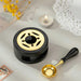 Wax seal melting stove and spoon: Stove + Spoon, Black