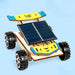 Painted solar racing car model