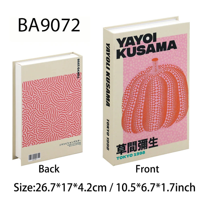 Luxury Fake Book Storage Box Abstract Decorative Books Open Paris Home Decor Coffee Table Bedroom Ornaments Interior Decoration