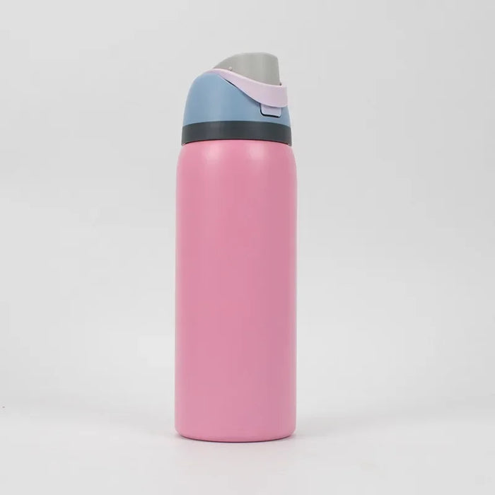 32oz Stainless Steel Thermos Cup Portable Sports Water Bottle Car Insulated Cup Outdoor Drinking Cup Kettle Travel Vacuum Flasks