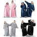 Blanket hoodies in pink, navy, grey and black